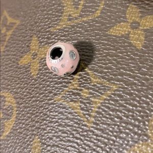 Pink Pandora Charm